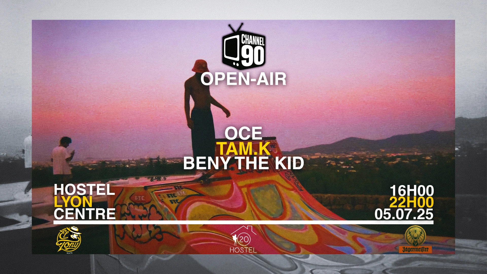 Open-Air Channel 90 × Hostel Cover
