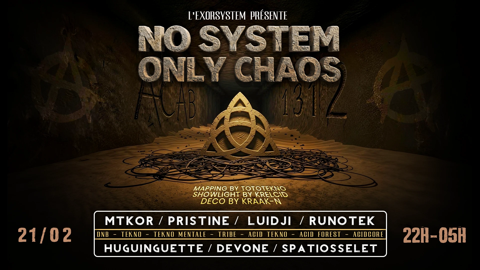 No System Only Chaos Cover