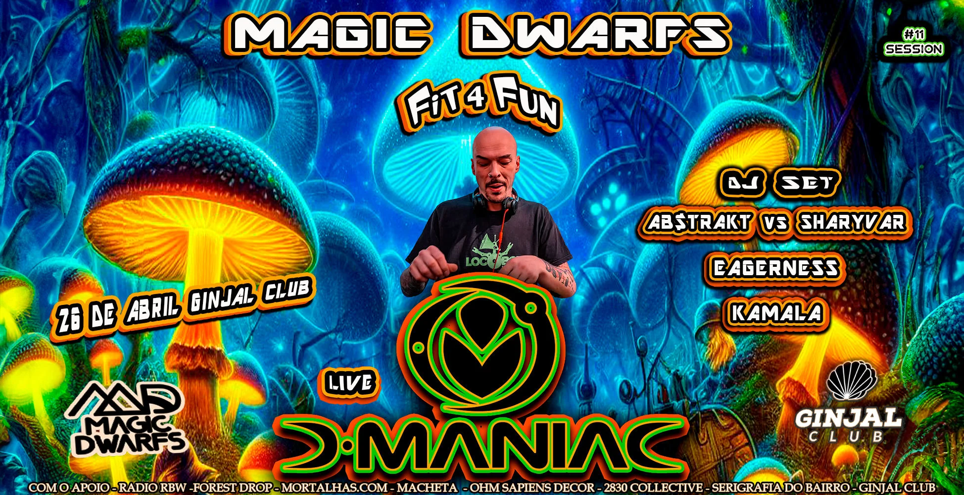 Magic Dwarfs * Fit 4 Fun #11 * Back On Track Edition Cover