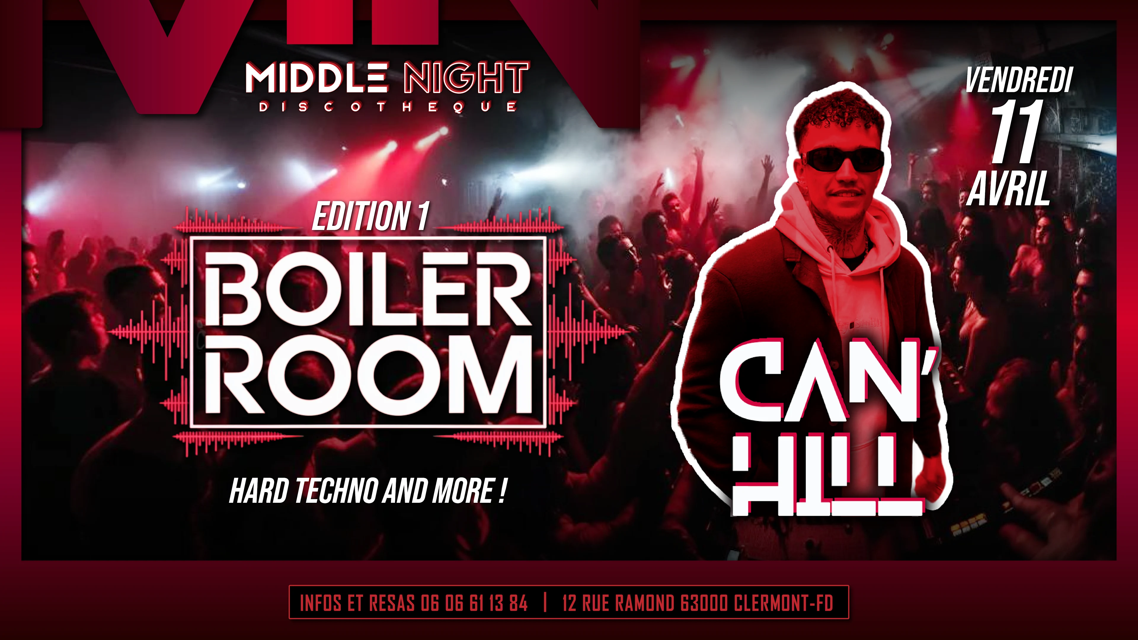 Boiler Room X Can'hill - Middle Night Cover