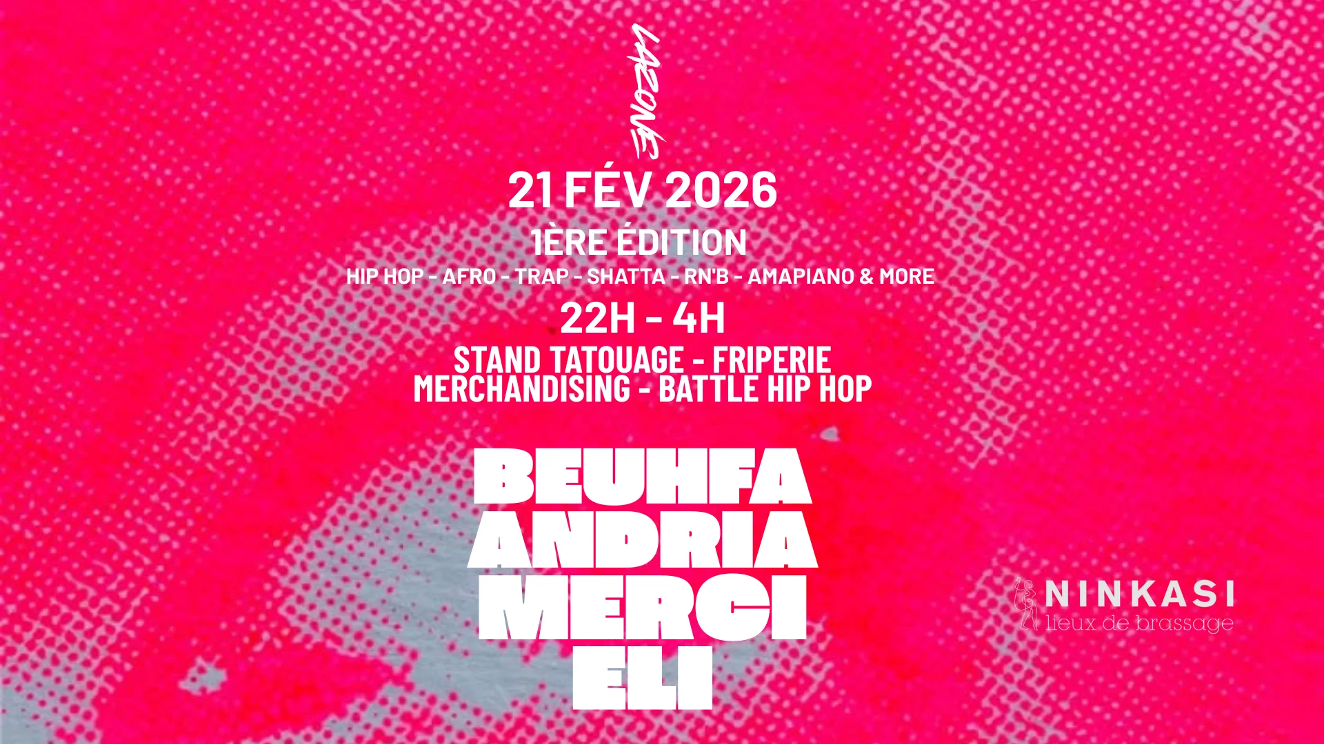 Lazone 1ère Édition Cover