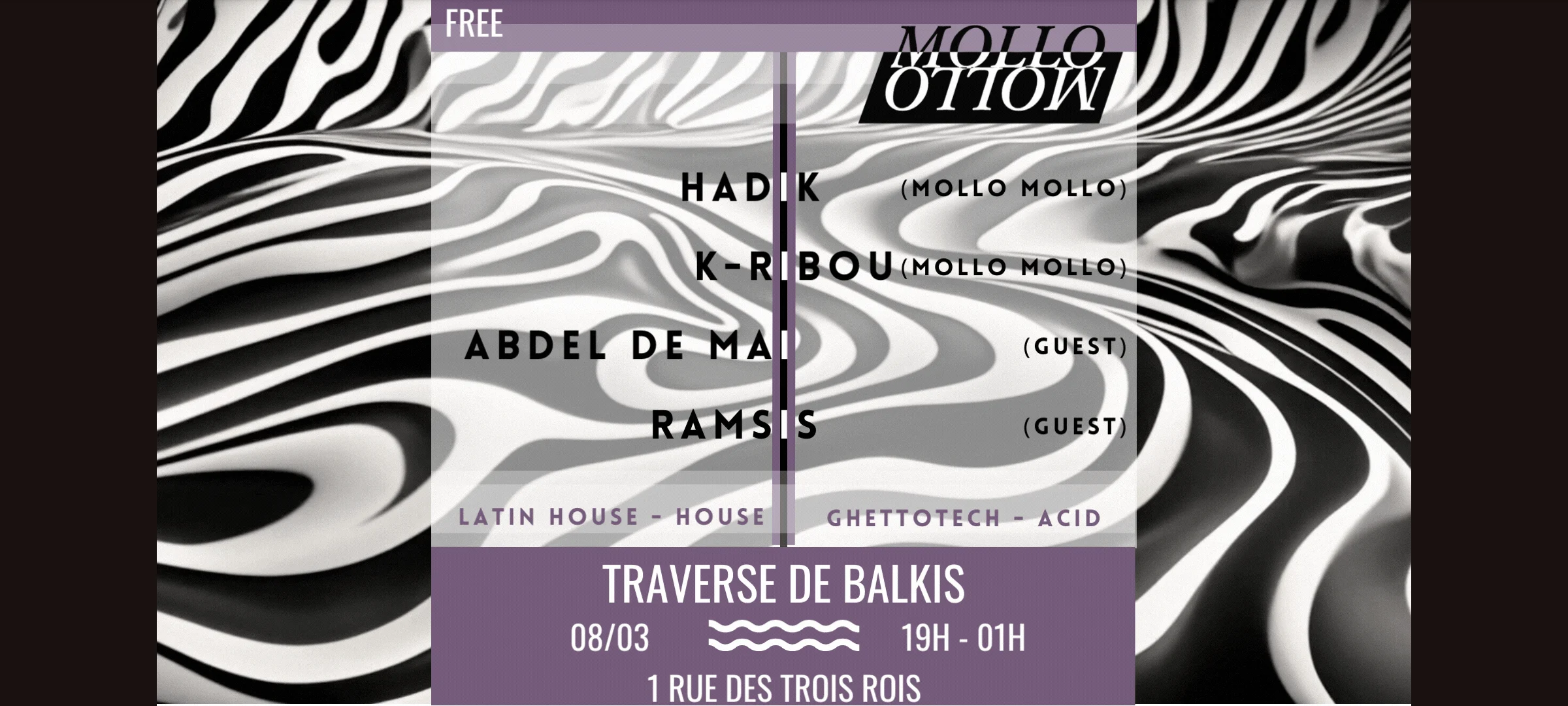 Mollo Mollo X Friends @ Traverse De Balkis Cover