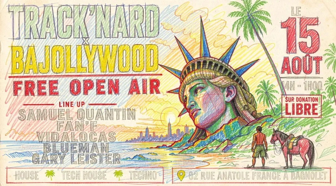 Track'nard X Bajollywood : Free Open Air #4 Cover