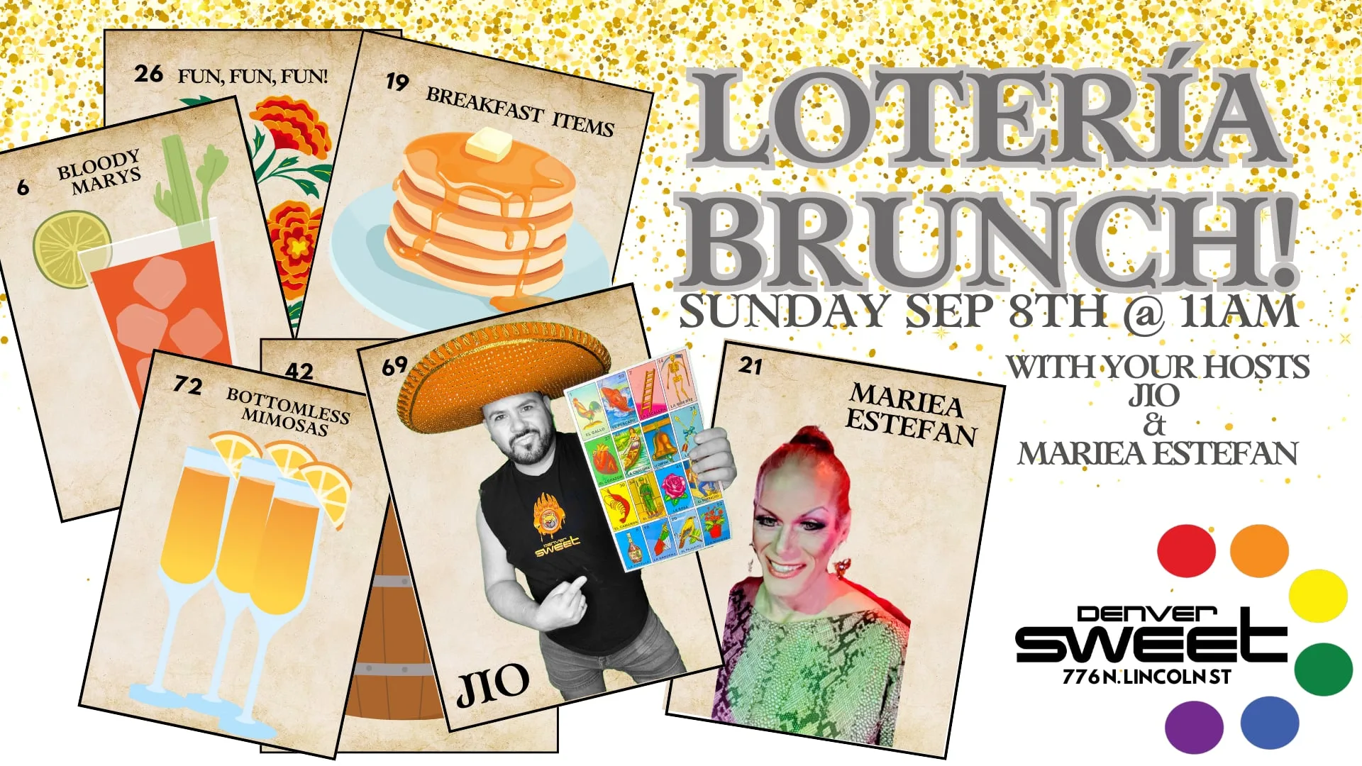 🇲🇽 🔥 Loteria Brunch! 🍳 🥓 🍔  (No Cover) 9/8 Cover