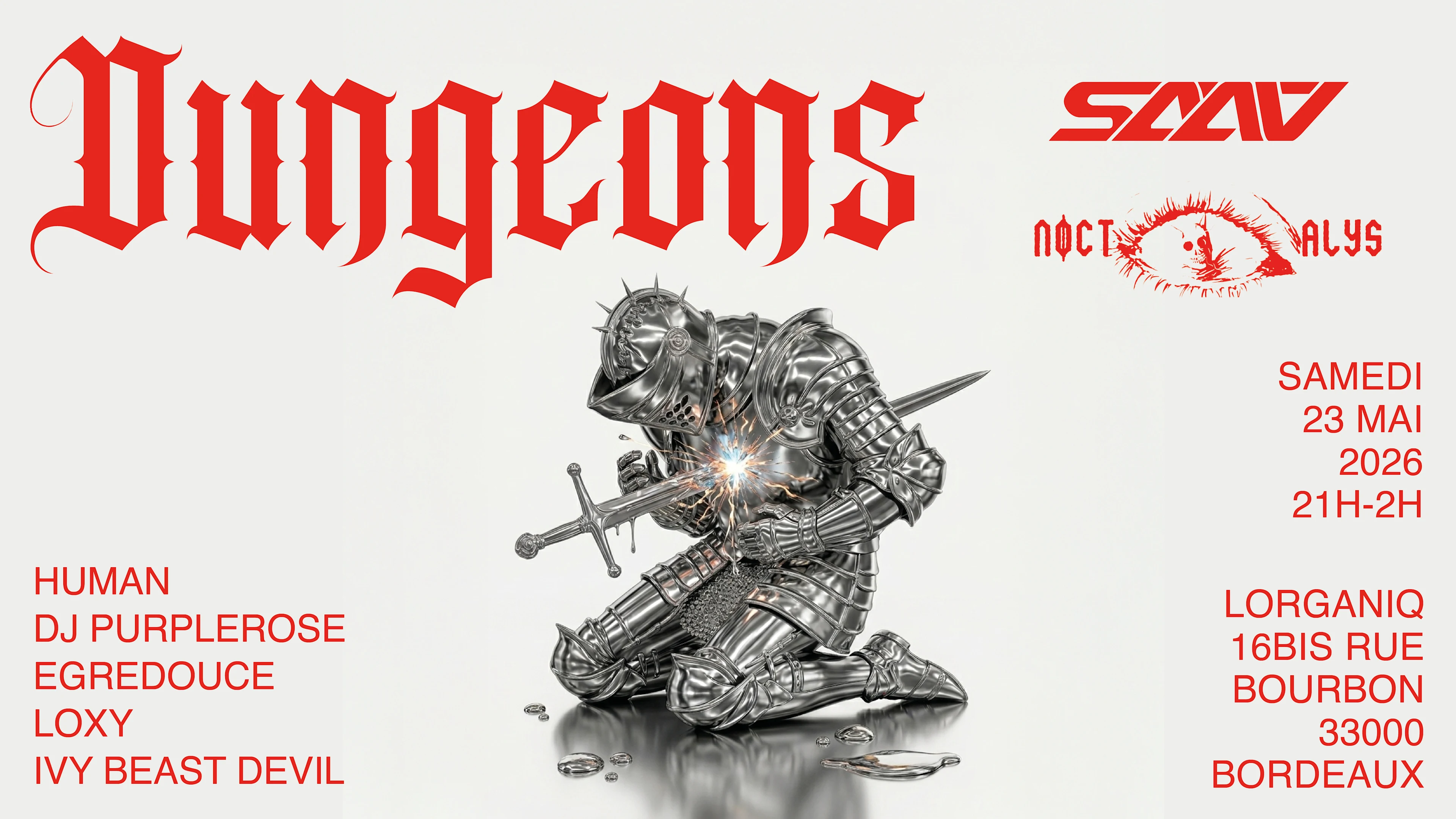 Dungeons : Saav X Noctalys Cover