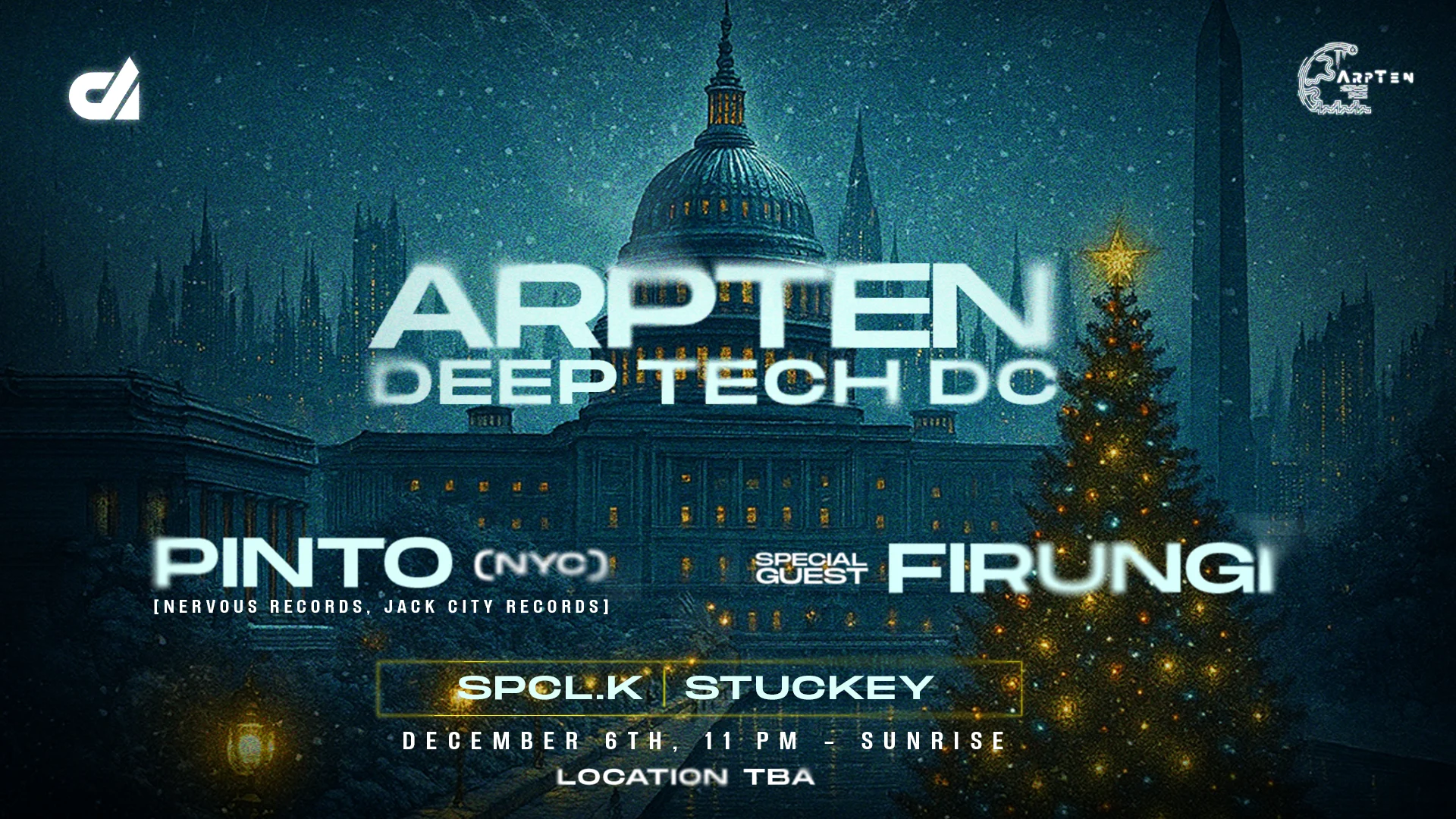 Deep Tech & Arpten Present: Pinto (Nyc), Firungi Cover