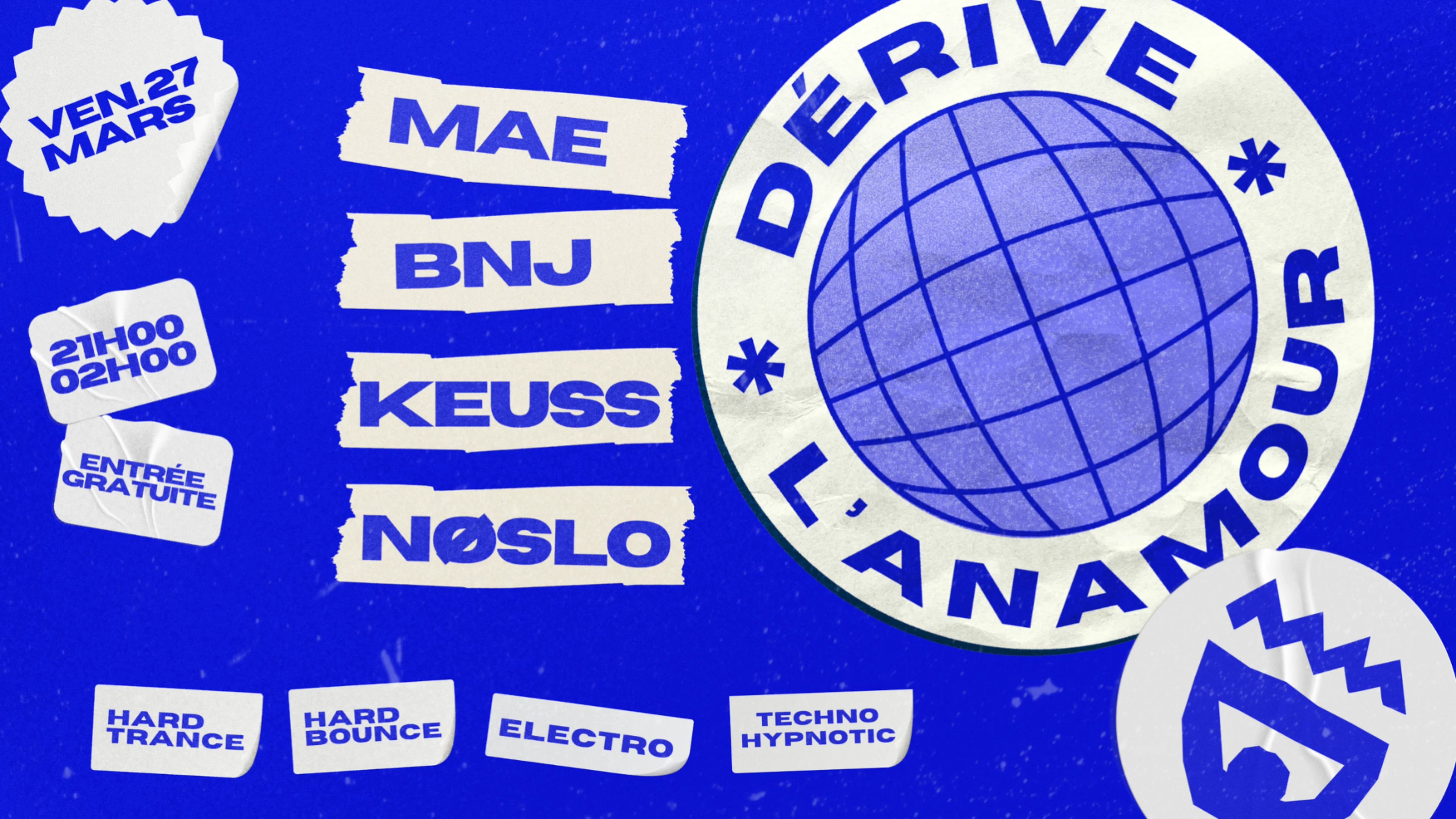 Dérive / Bar L'anamour Cover