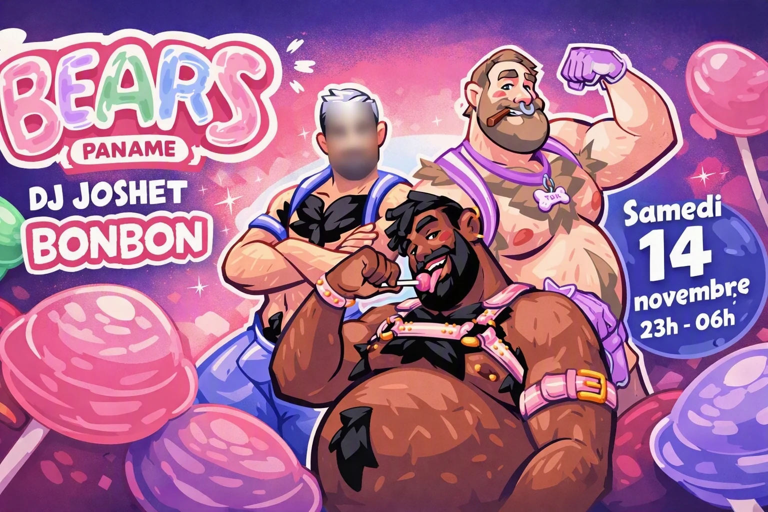 Bonbon De Bears Paname Cover