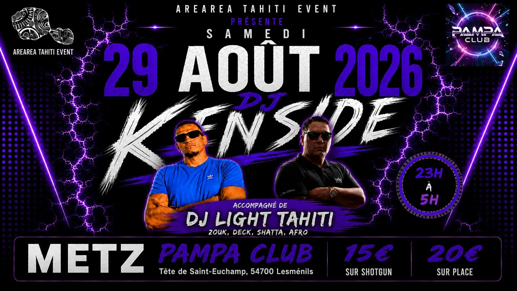 Tournée Dj Kenside 2026-2027 Metz Cover