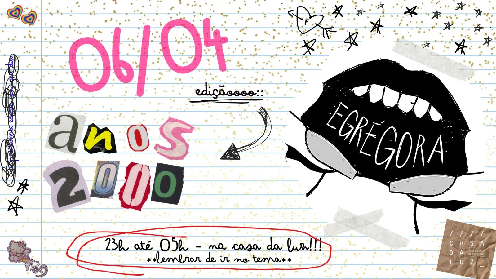Egrégora Edição Anos 2000 Cover