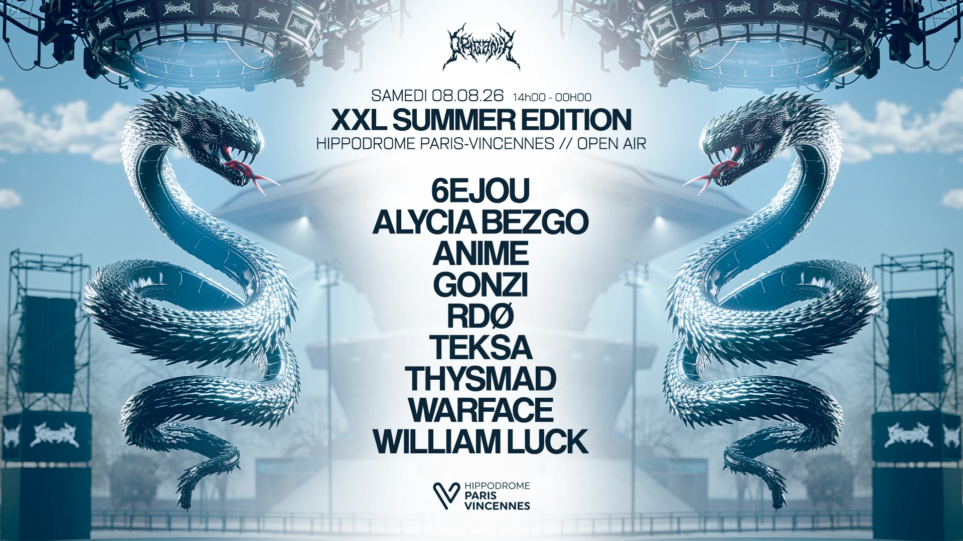 Organïk Open Rave Xxl 2026 - Summer Edition Cover