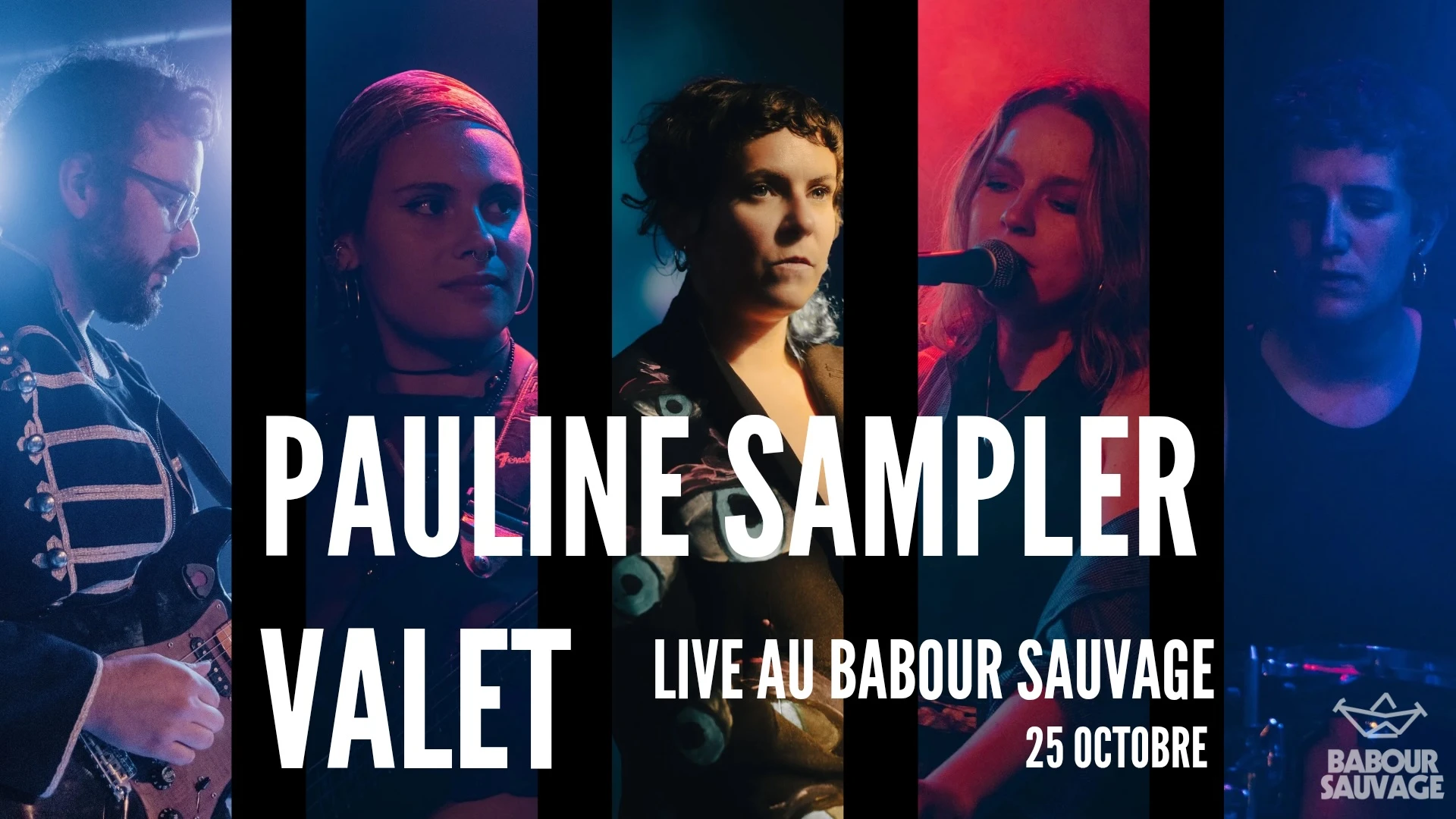 Valet + Pauline Sampler - Babour Live Cover