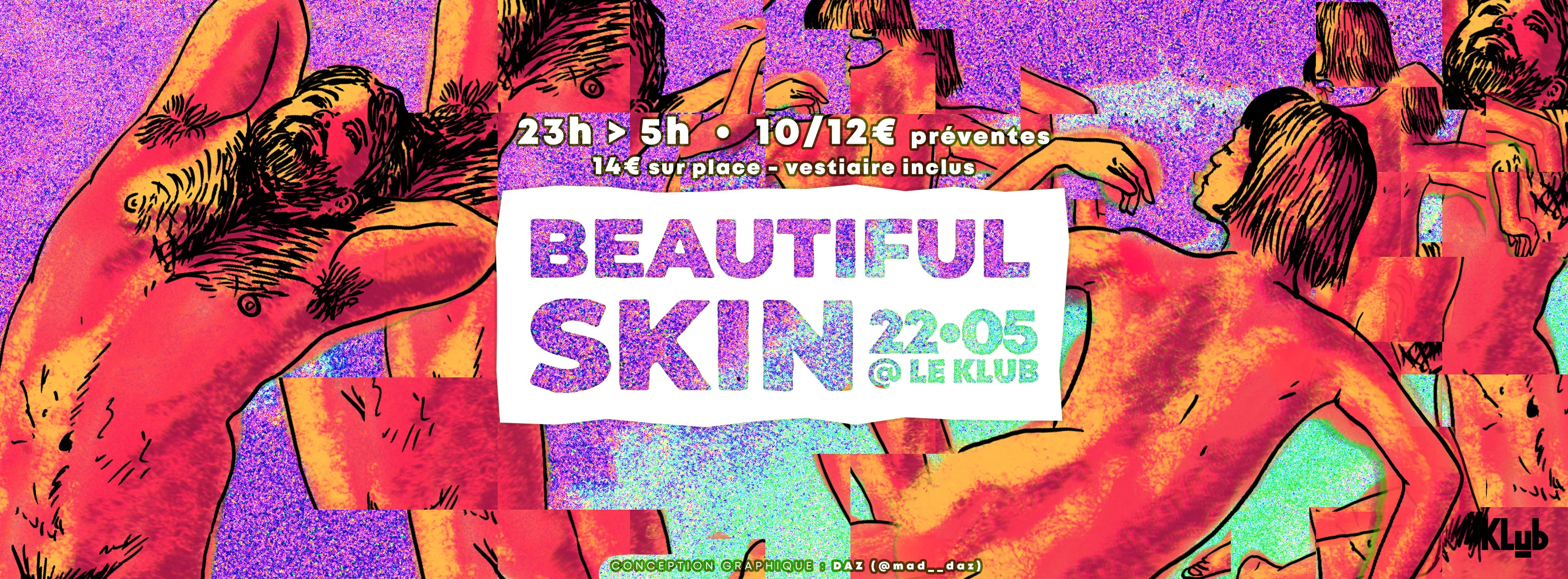 Beautiful Skin - Clubbing Naturiste - Le Klub Cover