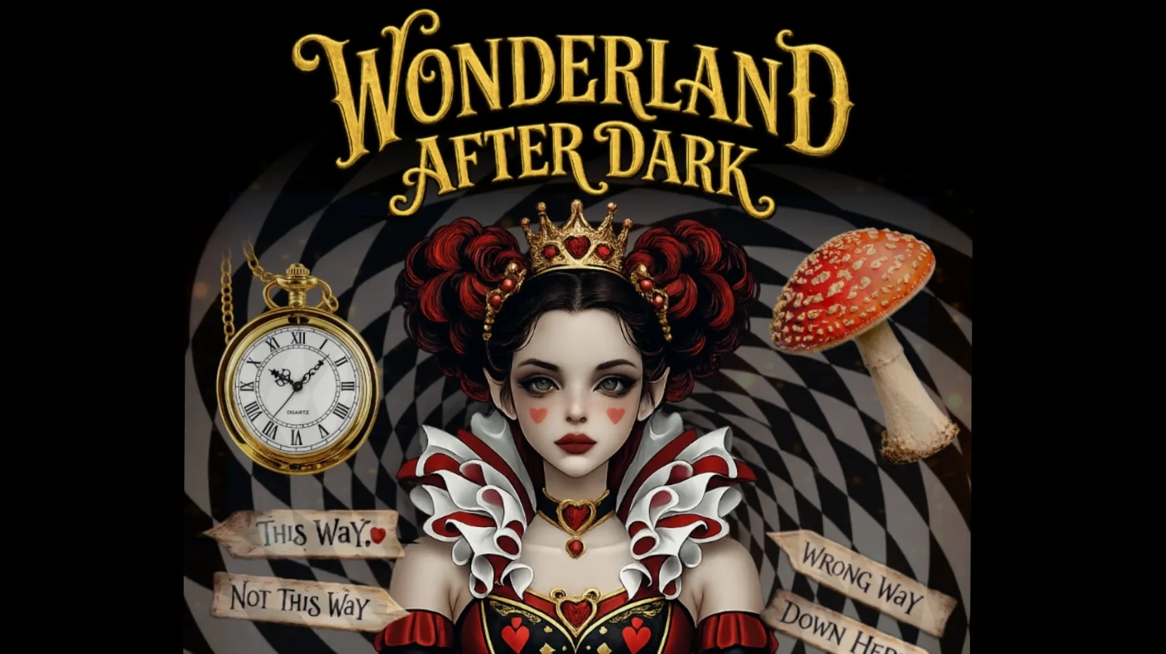 Wonderland After Dark: The Madhatter's Tea Party Cover