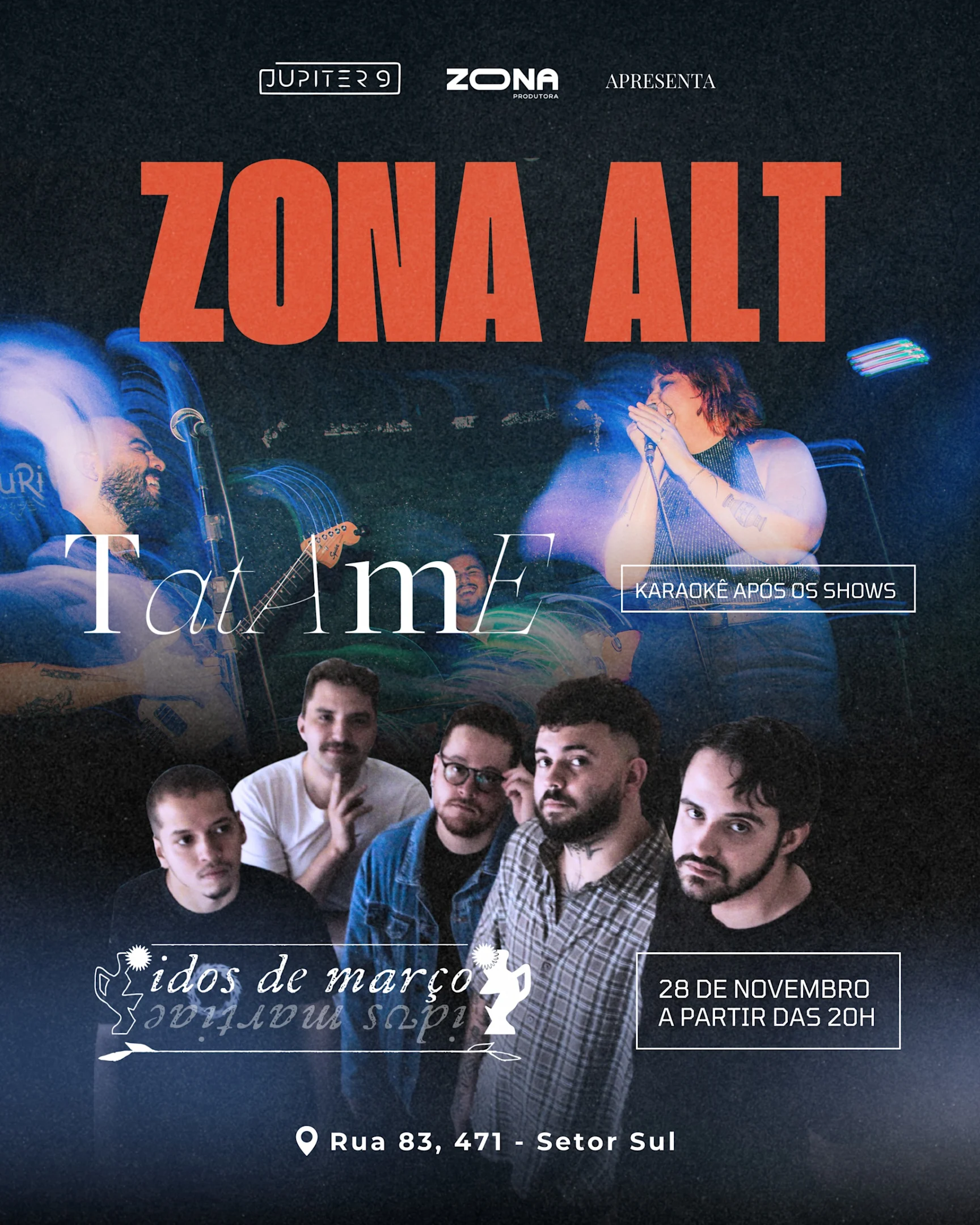 Zona Alt / Tatame / Idos De Março Cover