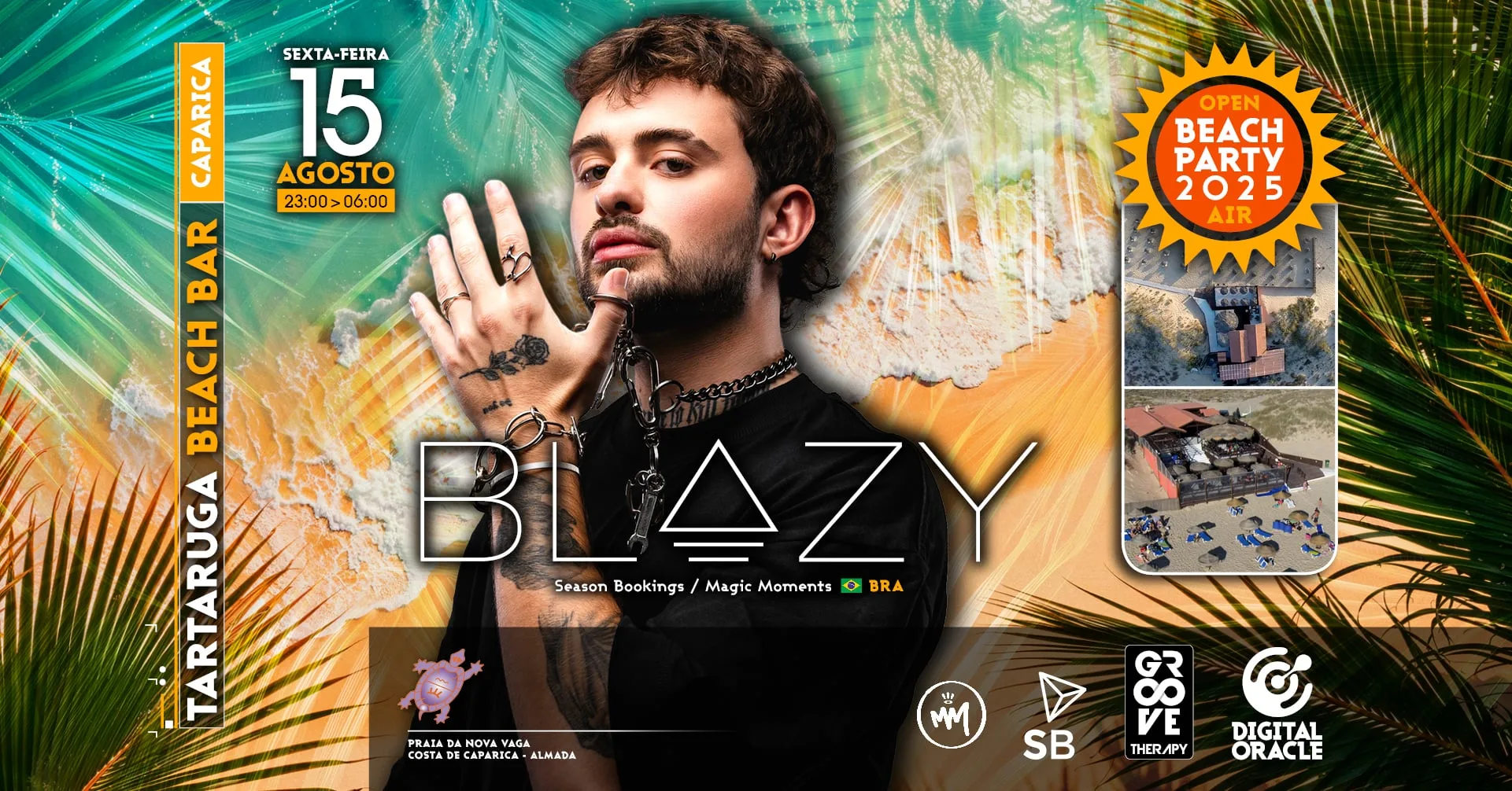 Blazy Beach Party @ Caparica Cover