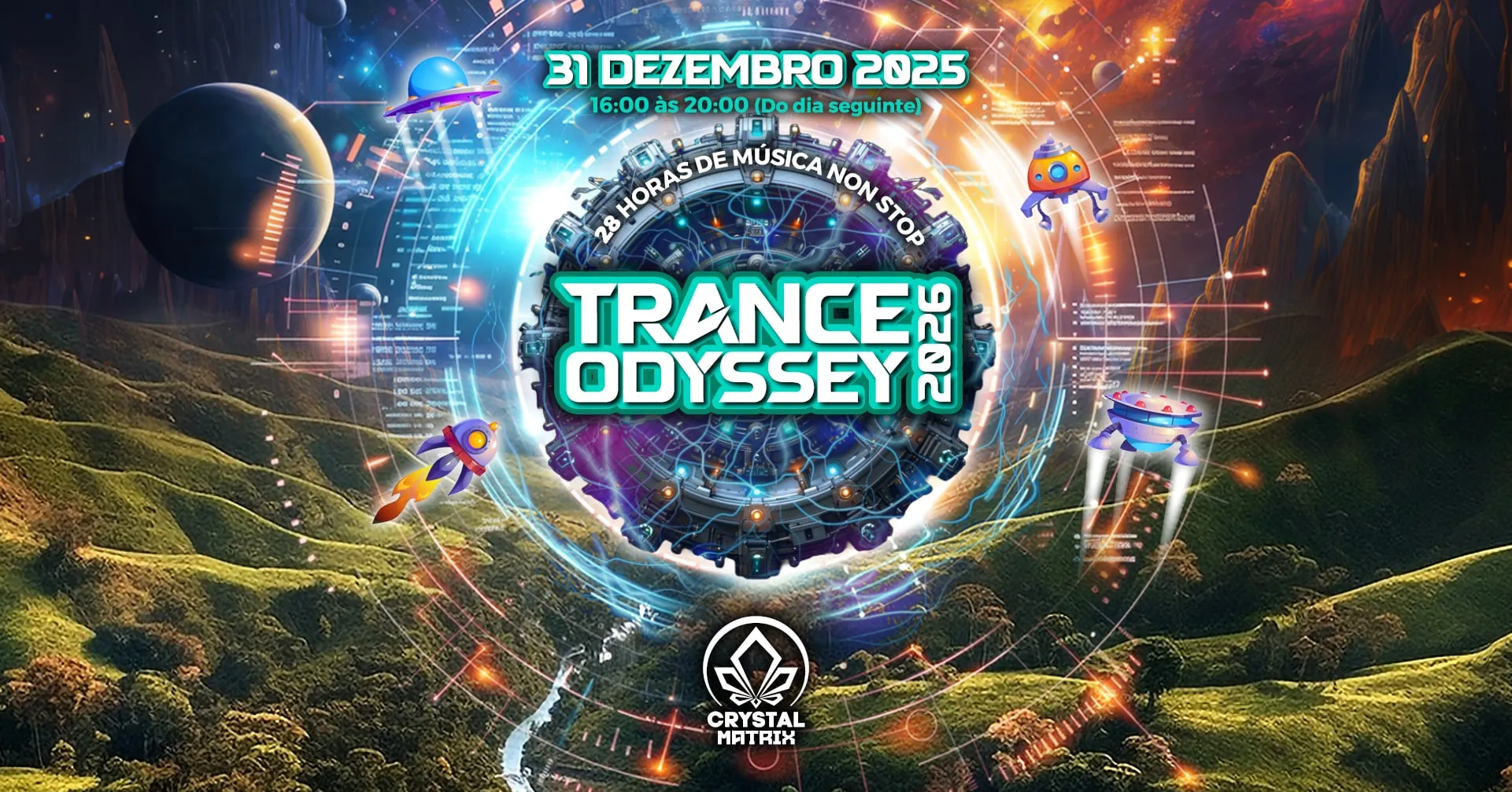 (Bilhetes Disponíveis Na Porta)Trance Odyssey 2026 Cover