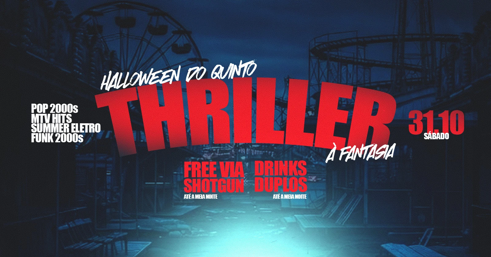 Thriller - (31.10) Halloween Do Quinto Club :: Cover