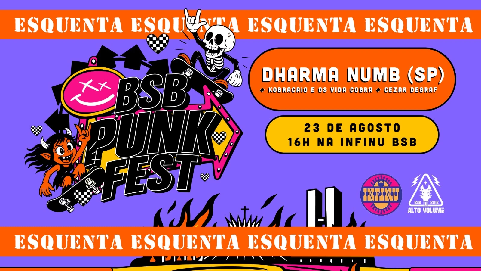 Dharma Numb Em Brasília Cover