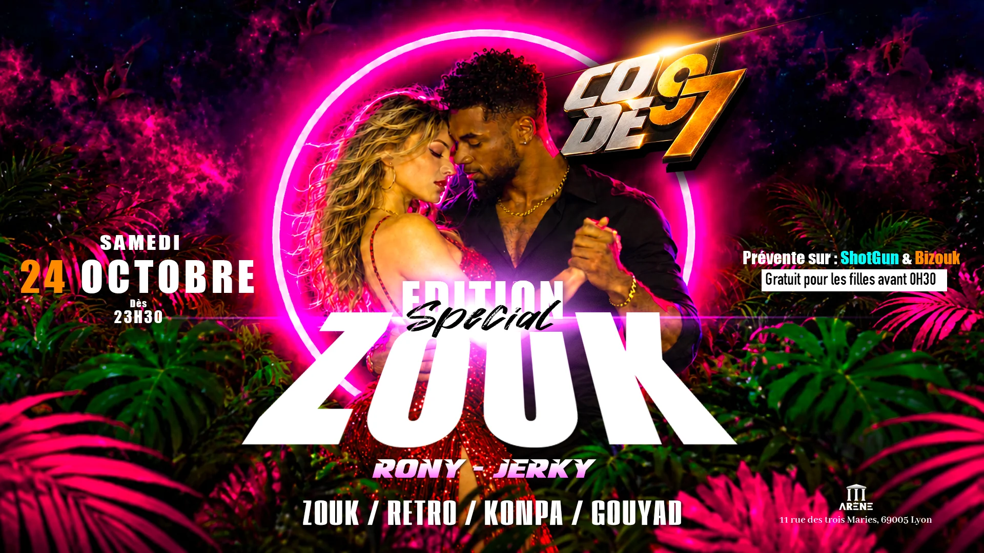 Code 97x Edition Zouk 🏝 Cover