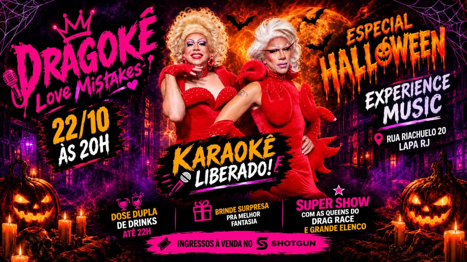 Dragokê Love Mistakes — Edição Especial De Halloween! Cover