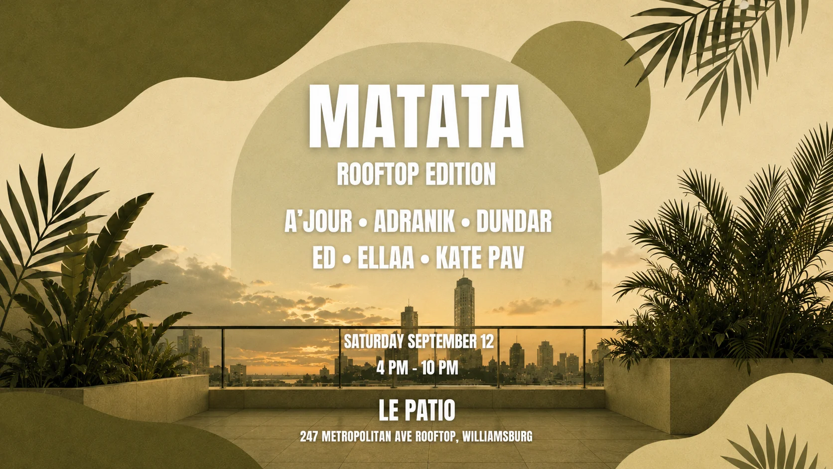 Matata Rooftop Edition Cover