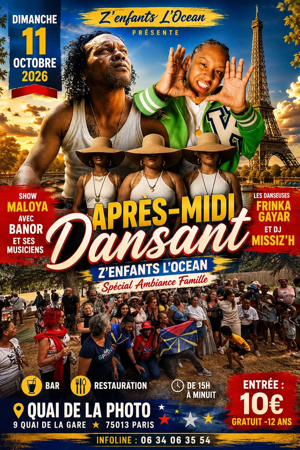 Apres-Midi Dansant Ocean Indien Cover
