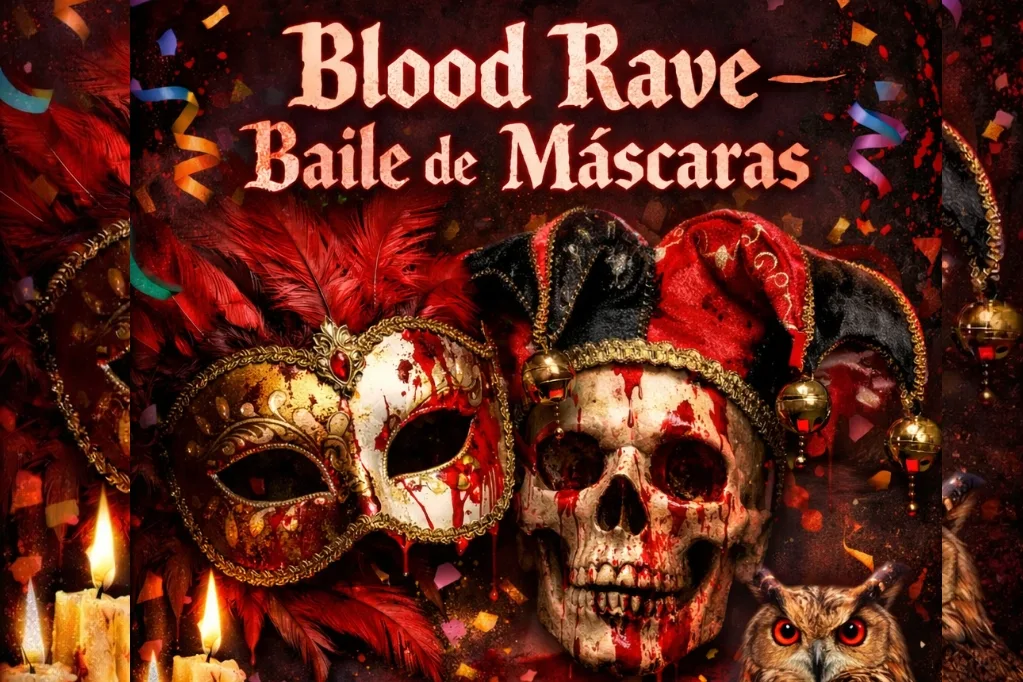 Blood Rave - Baile De Máscaras Cover