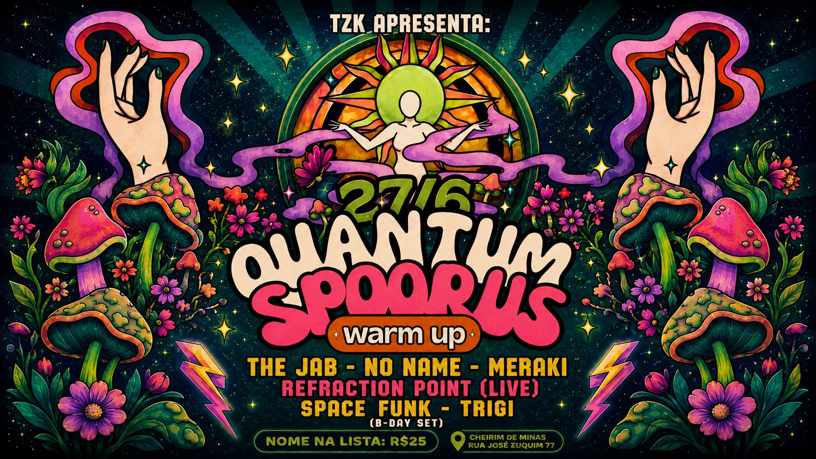 Tzolkin+Warmup Quantum E Spoorus Gathering Cover