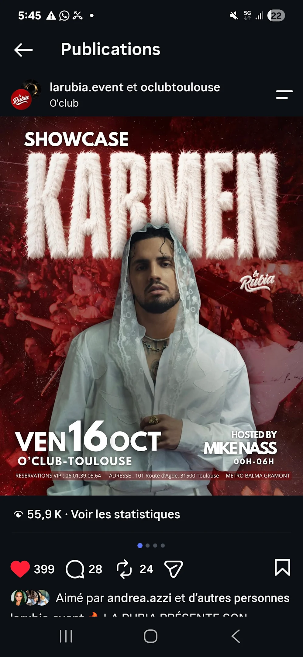 Karmen Showcase By La Rubia Cover