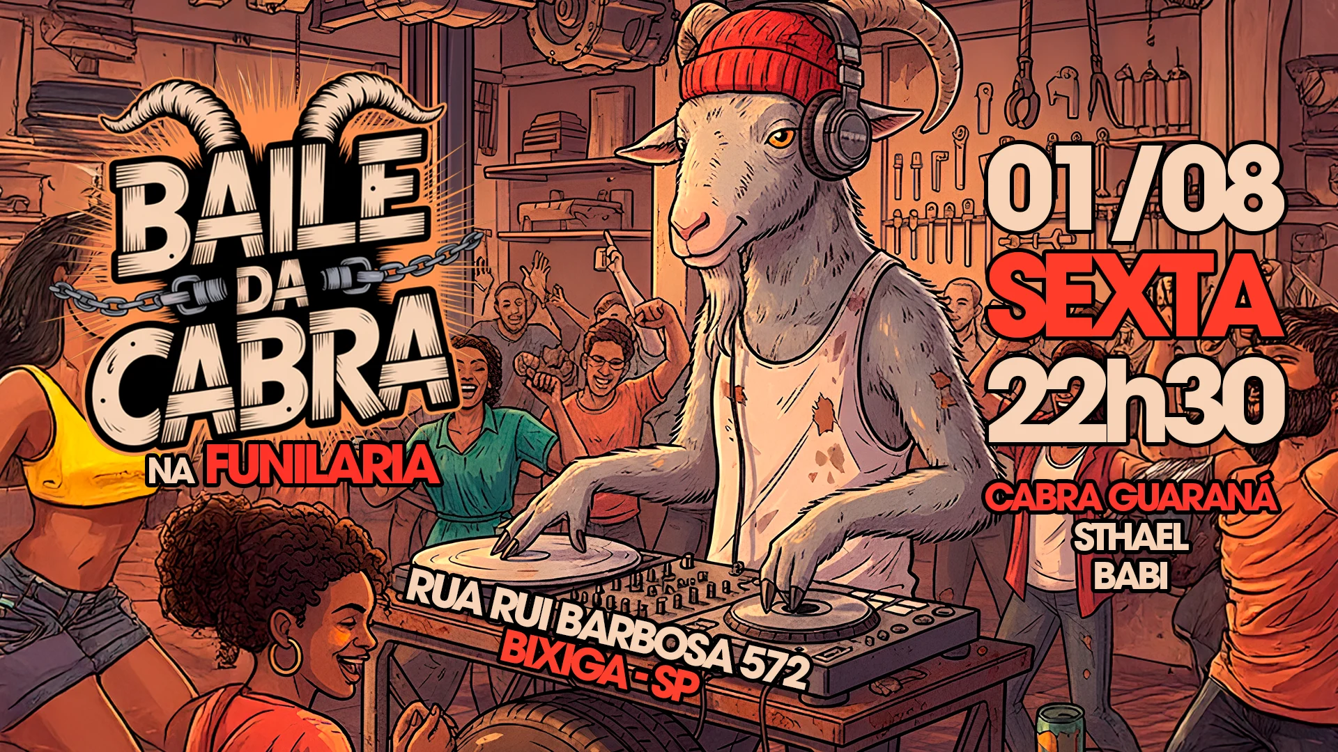 Baile Da Cabra Na Funilaria - 01/08 - Sexta Cover