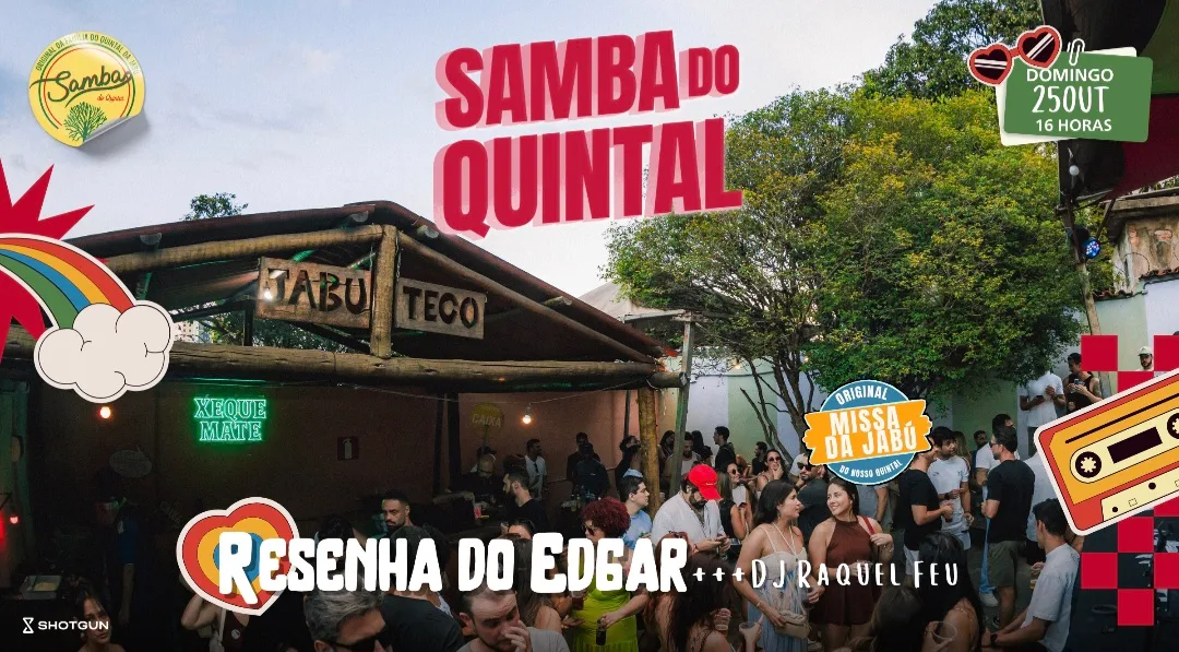 Domingo É Dia De Jabu! Resenha Do Edgar - Dj Raquel Feu Cover
