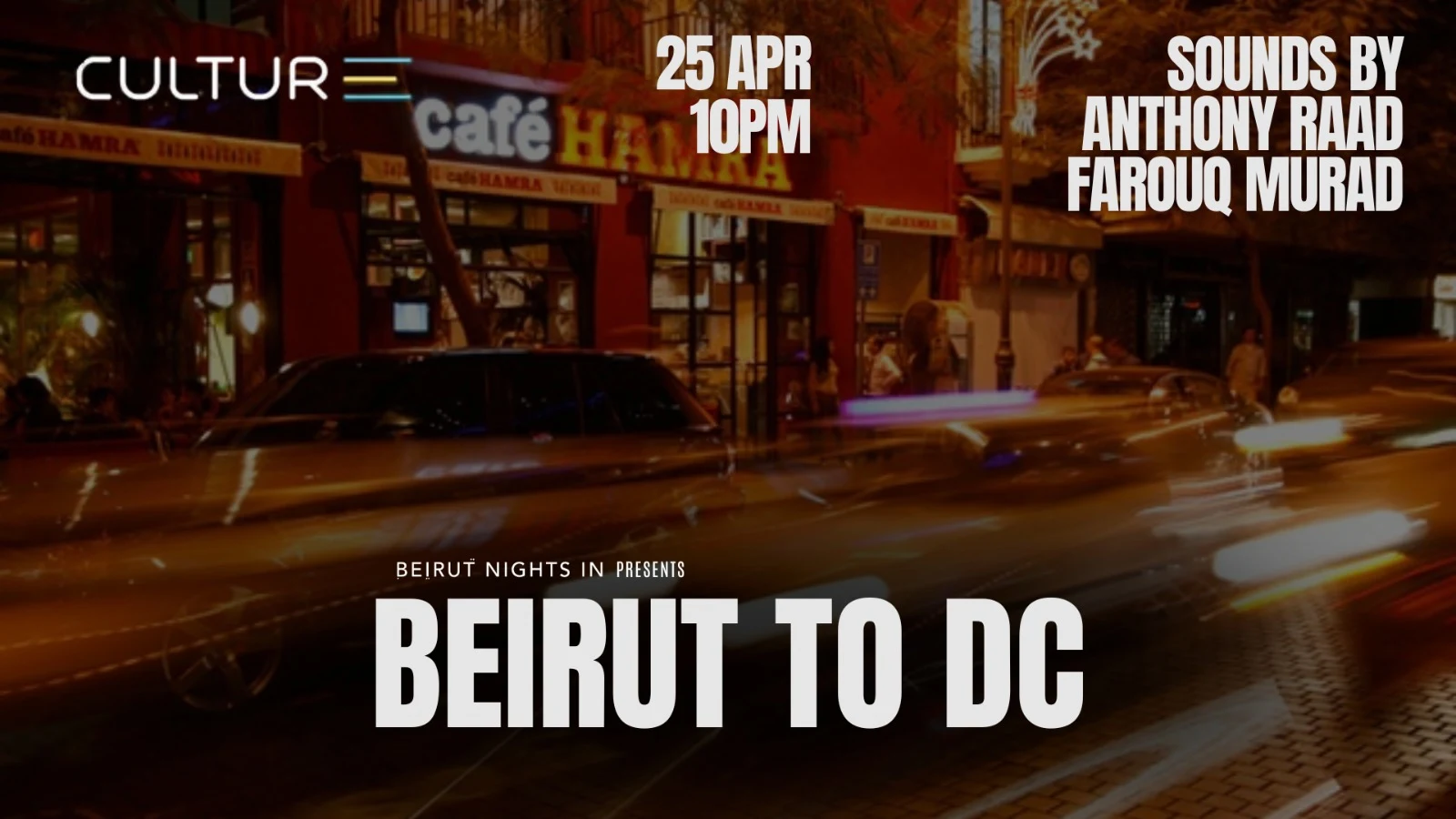 Beirut Nights In Presents: Beirut To DC Cover