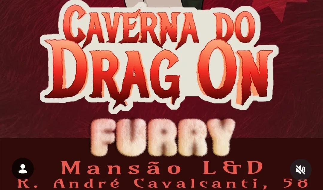 Caverna Do Drag-On 6° Edição Furry Cover