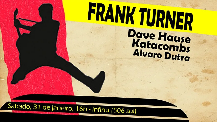 Frank Turner Em Brasília Cover