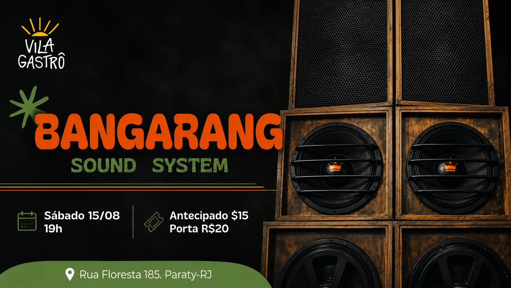 Bangarang Em Paraty (Vila Gastrô) - Cancelado Cover