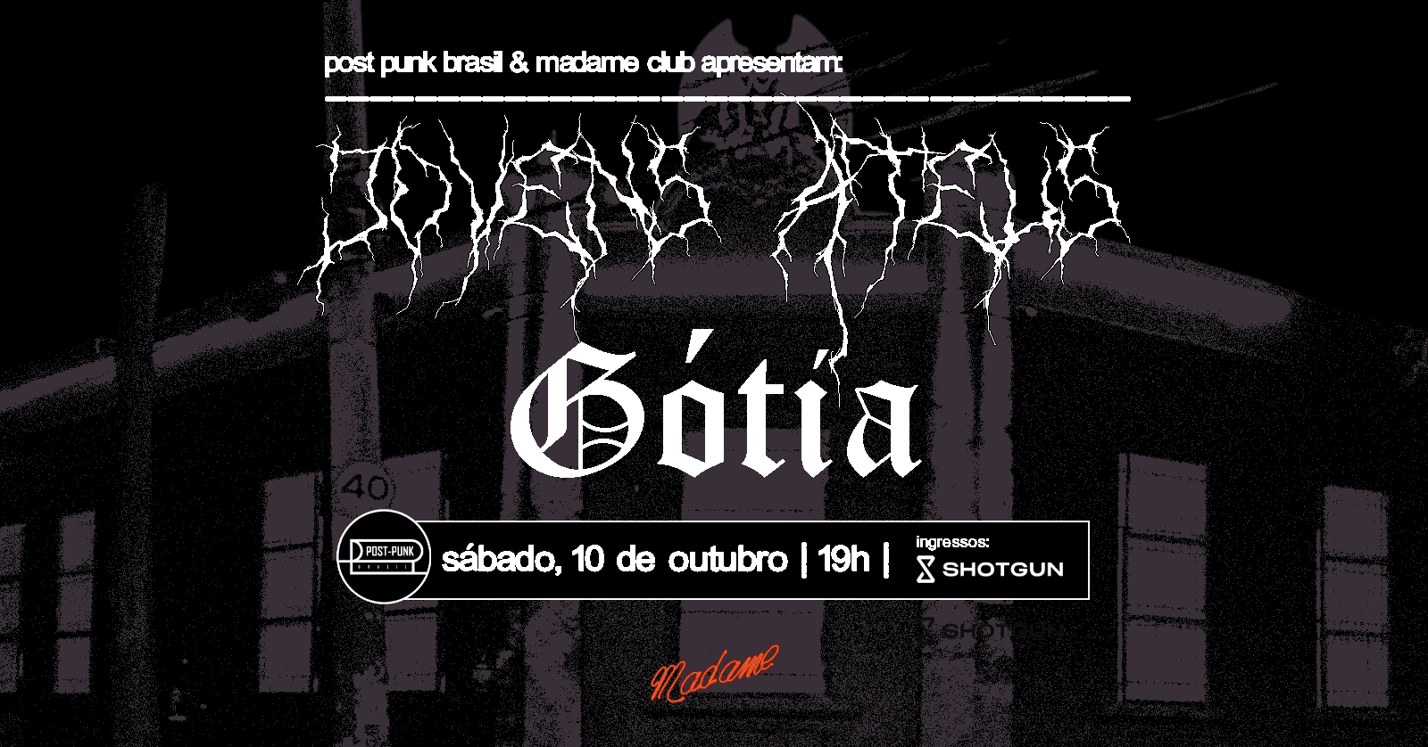 Post-Punk Brasil: Jovens Ateus + Gótia Cover