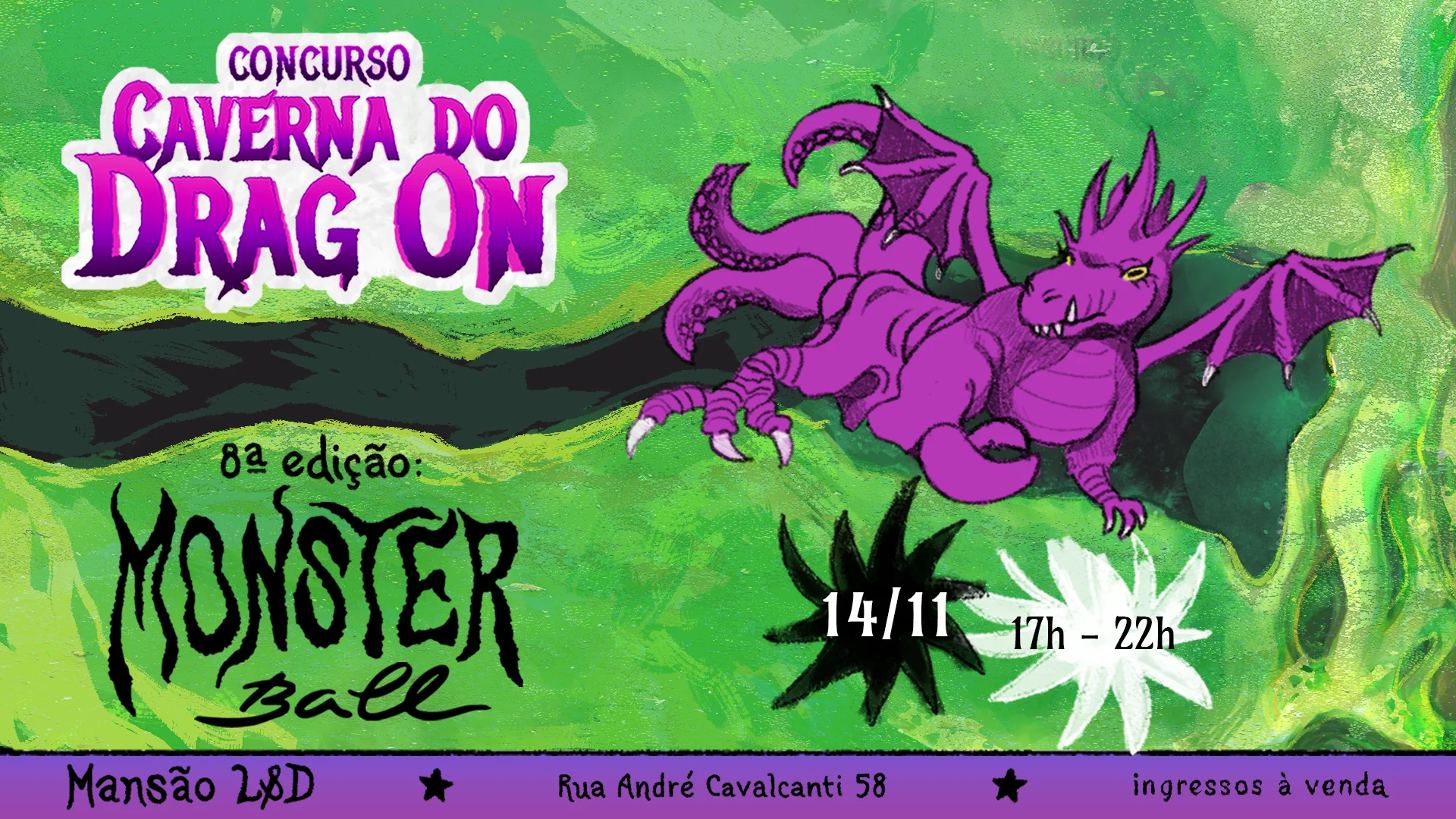Caverna Do Drag-On 8° Edição: Monster Ball Cover