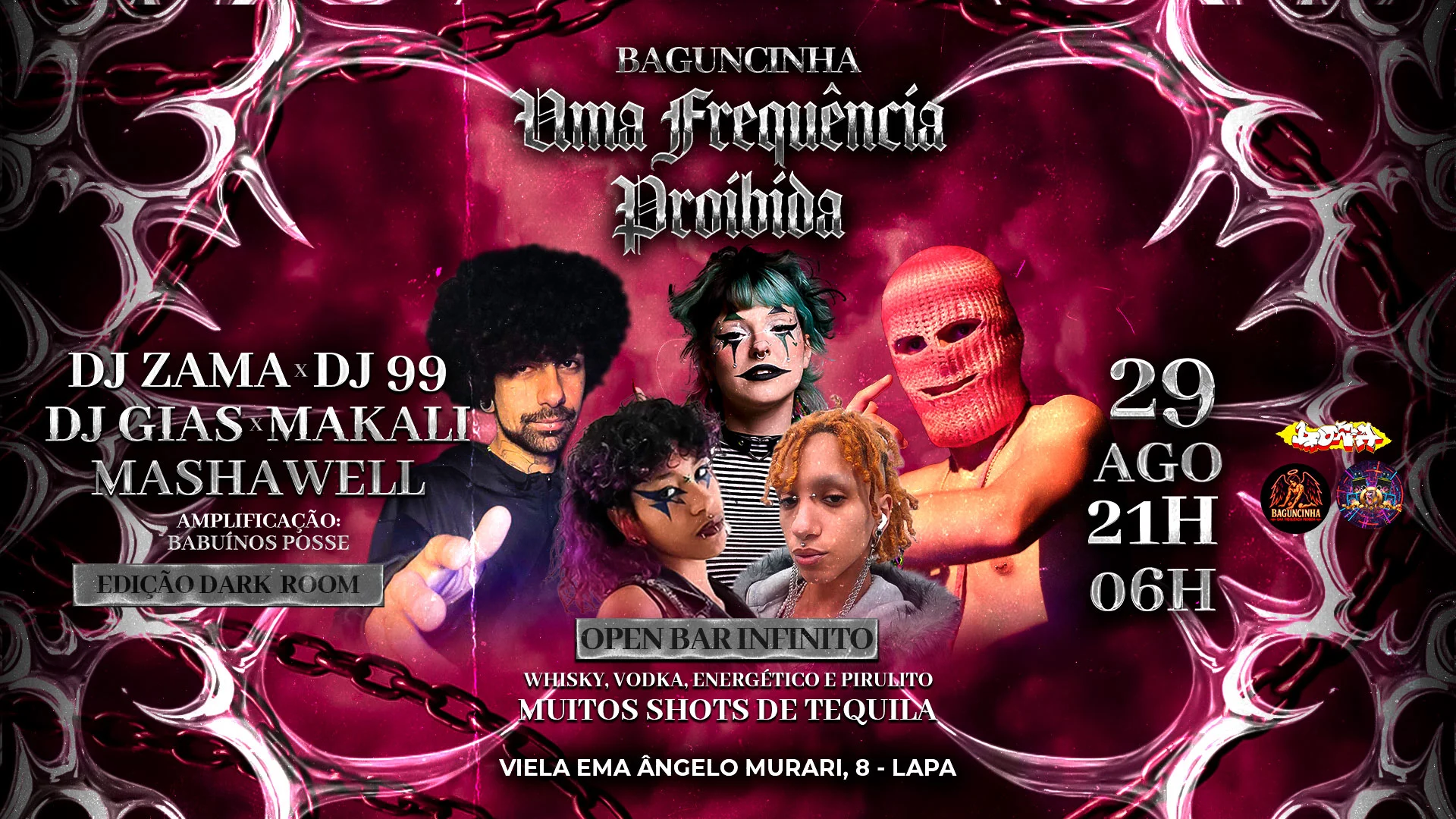 Baguncinha: Uma Frequência Proibida Cover