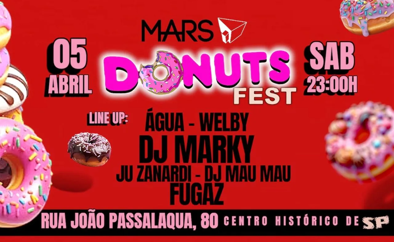 Donuts. Fest Edição Boiler Room No Teatro Mars Cover
