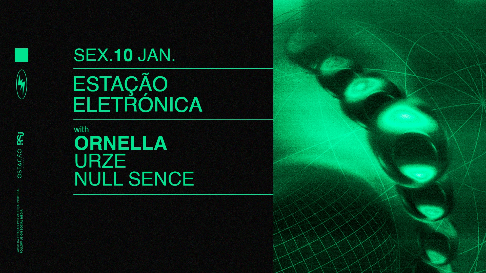 Estação Eletrónica C/ Ornella, Urze, Null Sence Cover