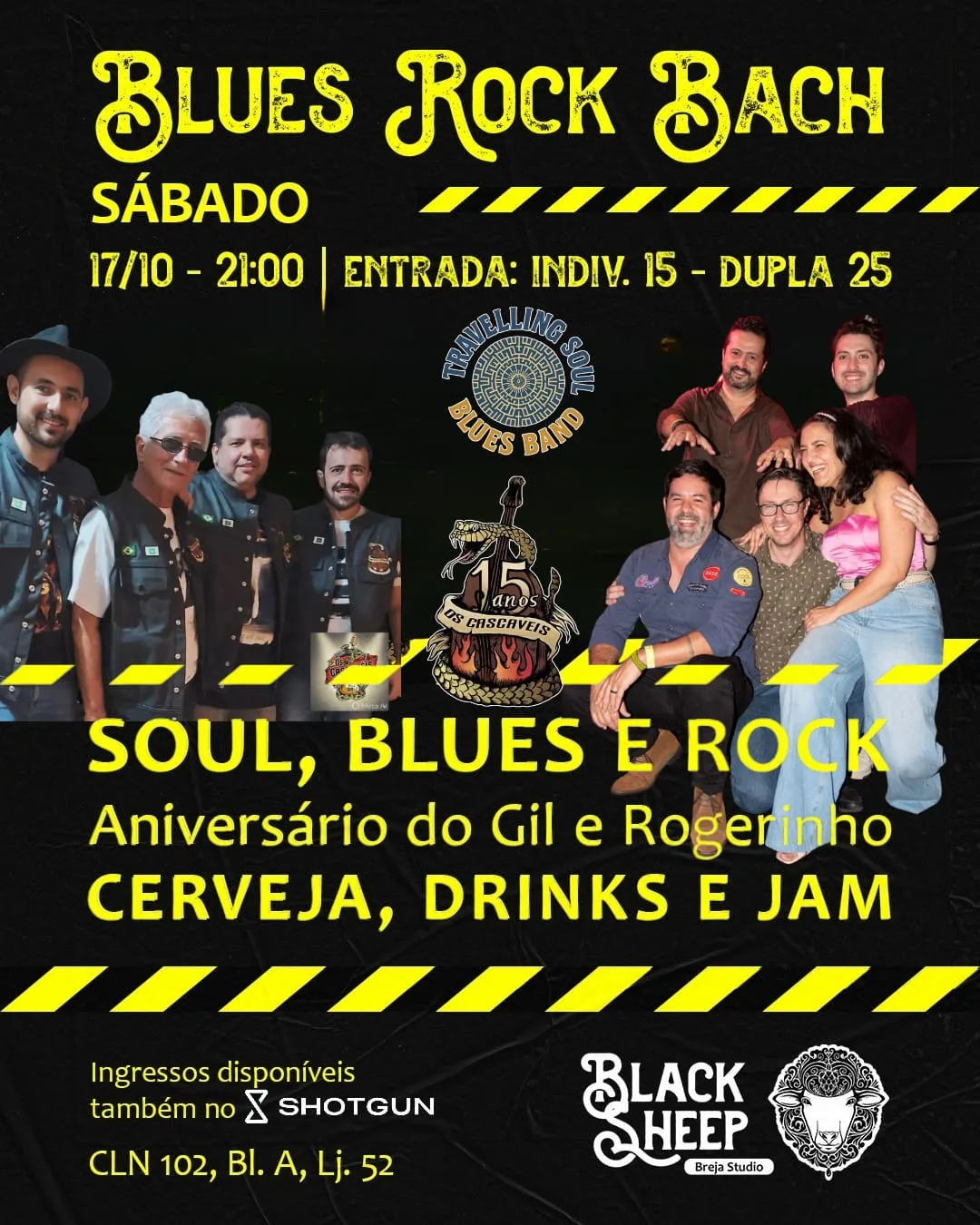 Blues Rock Bash Cover