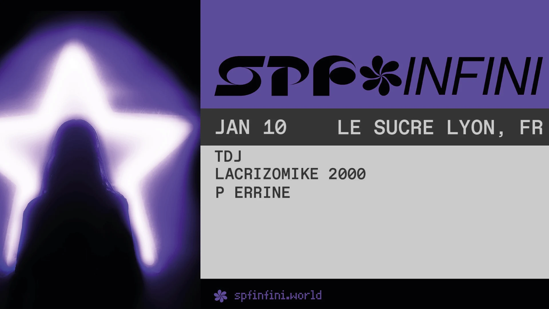 Spf Infini Tour : Tdj, P Errine, Lacrizomike 2000 Cover