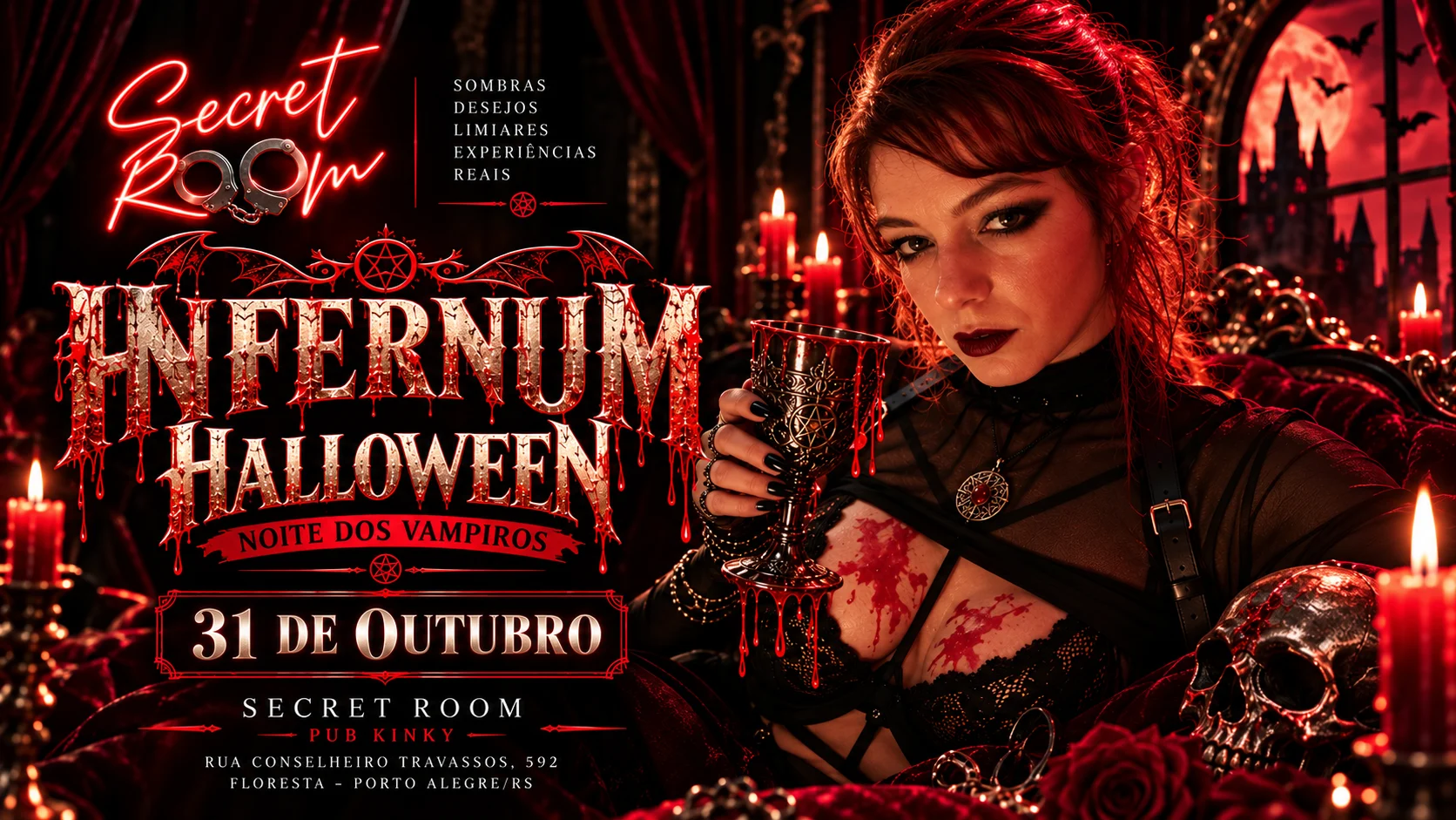 Infernum: Halloween — A Noite Dos Vampiros Cover