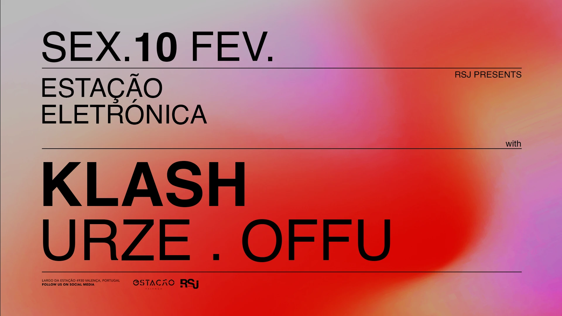 Estação Eletrónica C/ Klash, Urze, Offu Cover