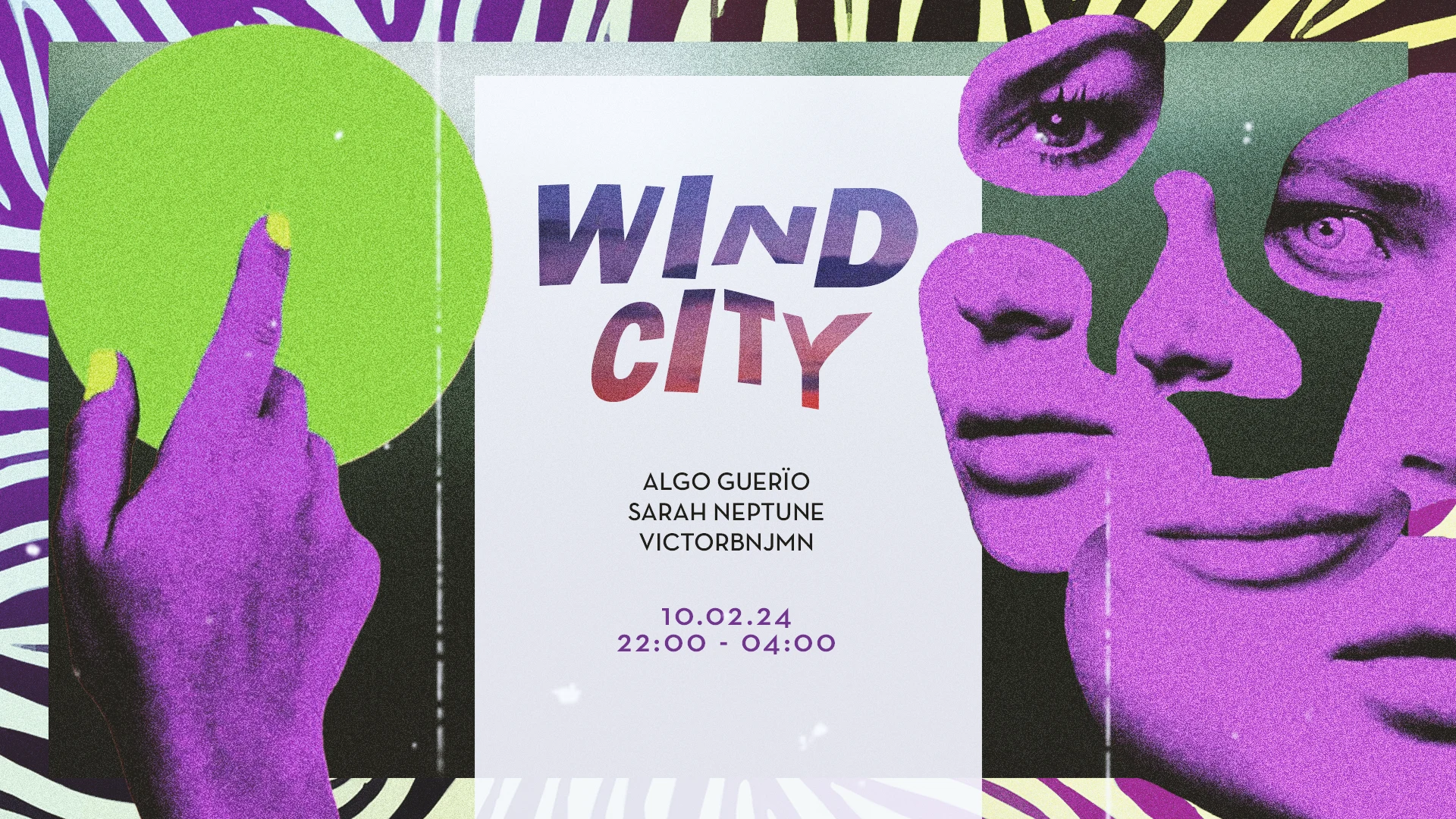 Wind City W/ Algo Guerïo, Sarah Neptune & Victorbnjmn Cover