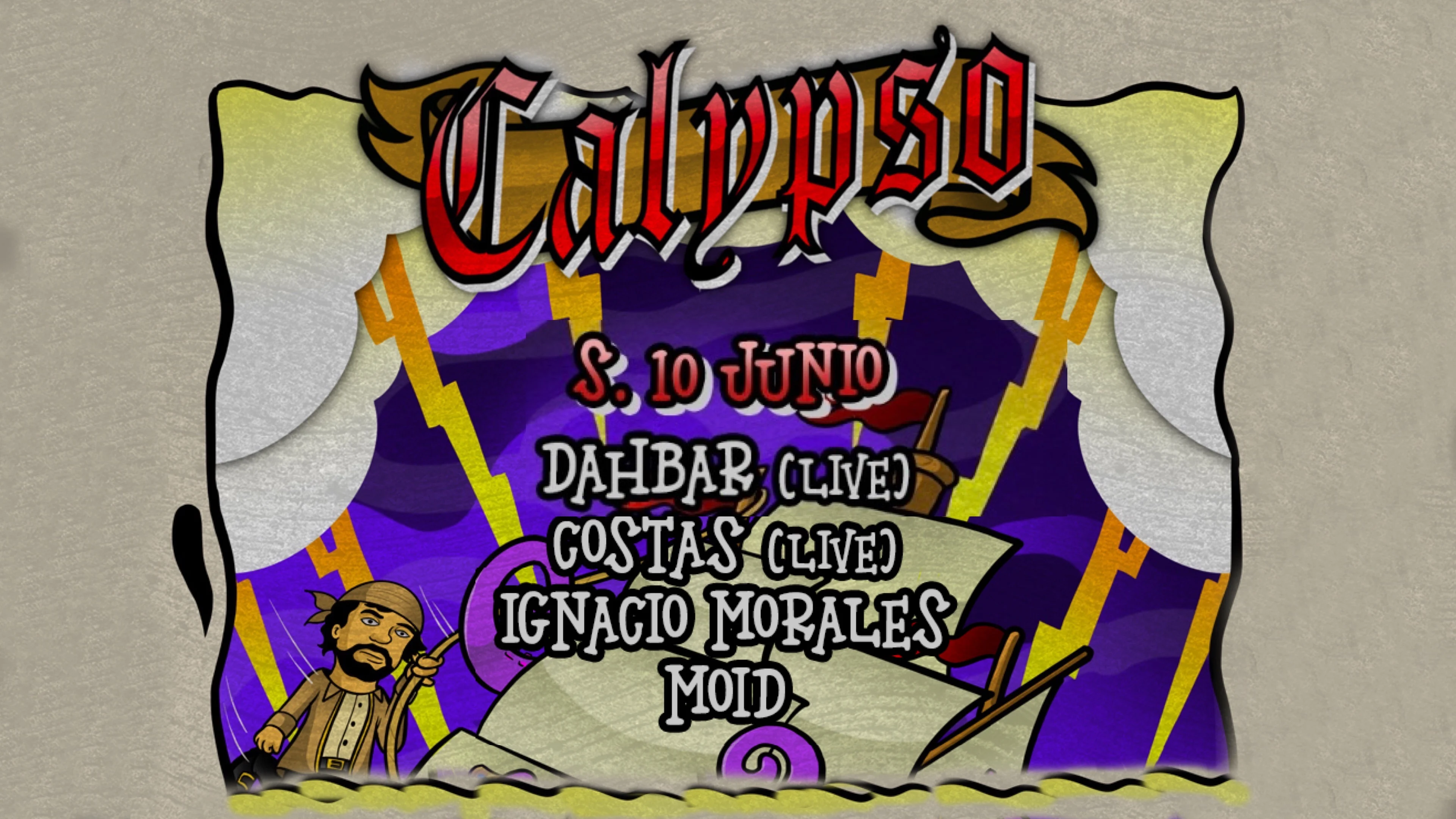 Calypso 10.06 W/ Dahbar - Costas - Moid - Ignacio Morales Cover