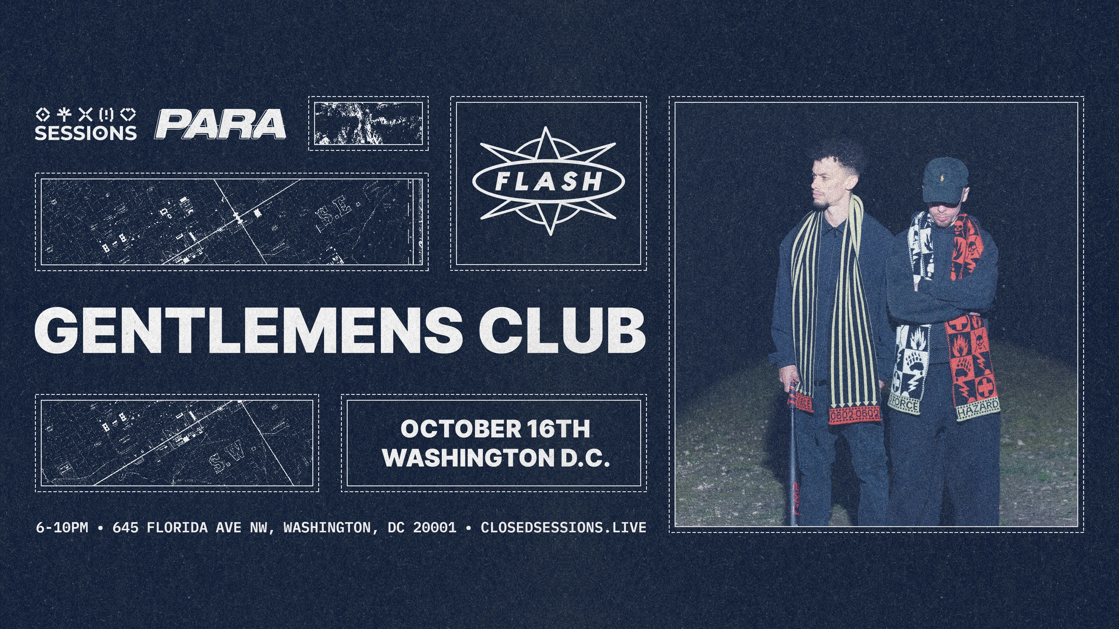 Para X Sessions Present: Gentlemens Club Cover