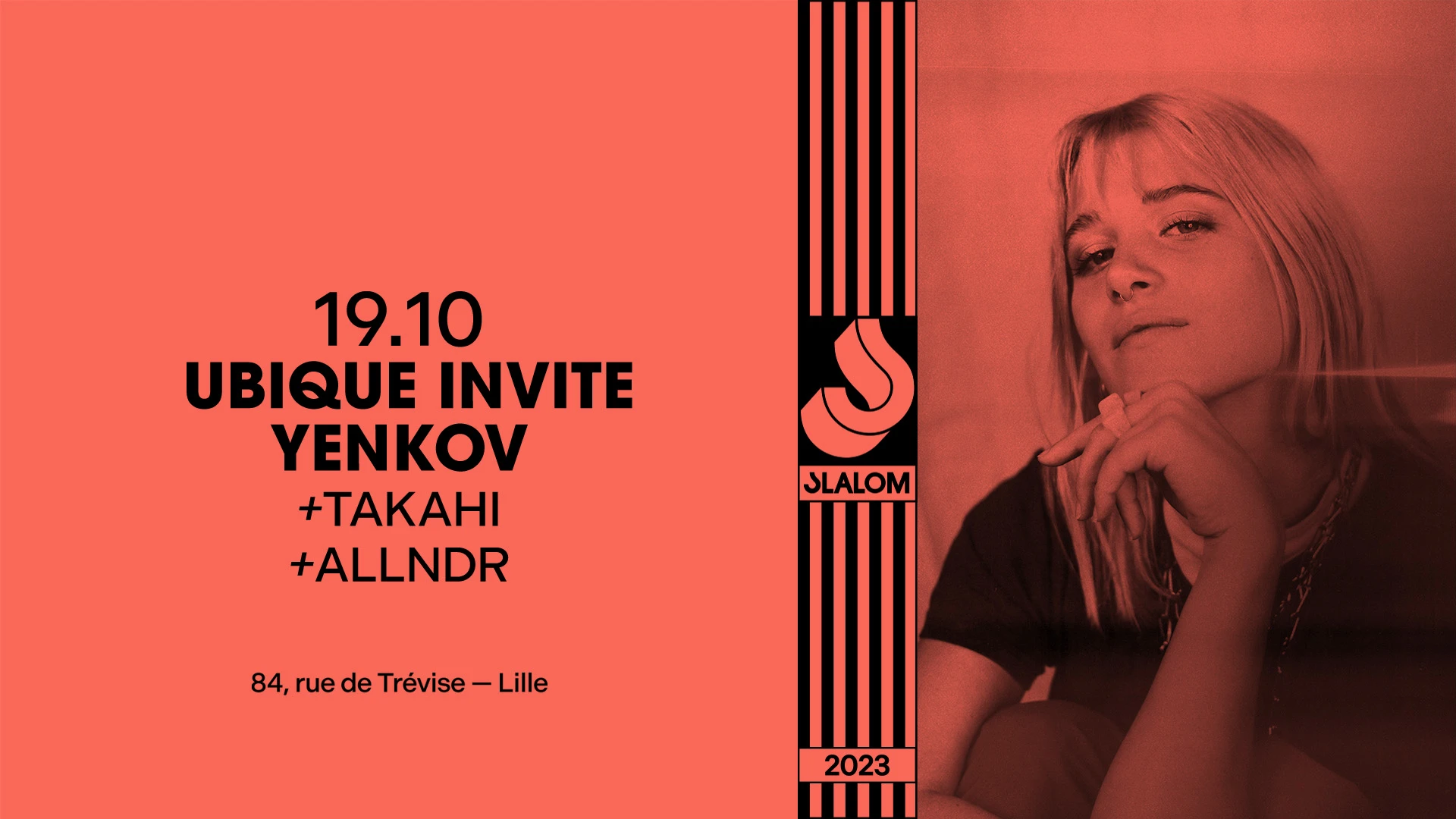 Slalom : Ubique Invite Yenkov • Takahi • Allndr Cover