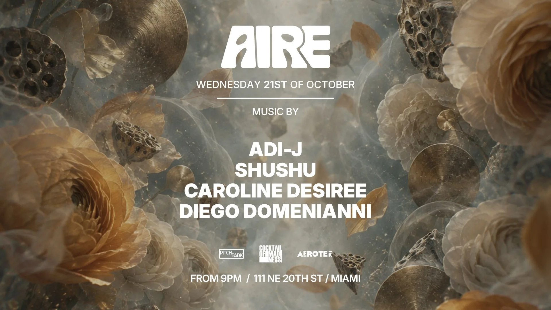 Adi J, Shushu, Caroline Desiree, Diego Domenianni Cover